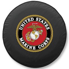 37 x 12.5 U.S. Marines Tire Cover