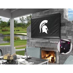Michigan State TV Cover (TV sizes 60"-65") by Covers by HBS