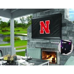 Nebraska TV Cover (TV sizes 60"-65") by Covers by HBS