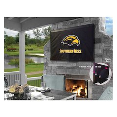 Southern Miss TV Cover (TV sizes 60"-65") by Covers by HBS