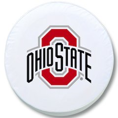 35 x 12.5 Ohio State Tire Cover