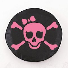Pirate Girl (Pink) Tire Cover