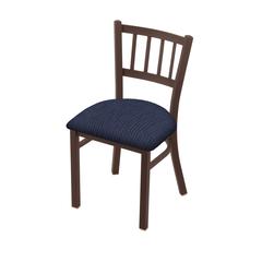 610 Contessa 18" Chair with Bronze Finish and Graph Anchor Seat
