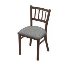 610 Contessa 18" Chair with Bronze Finish and Graph Alpine Seat