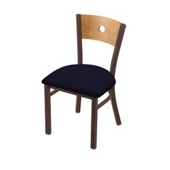 630 Voltaire 18" Chair with Bronze Finish, Medium Back, and Canter Twilight Seat