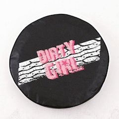 Dirty Girl (Tread) Tire Cover