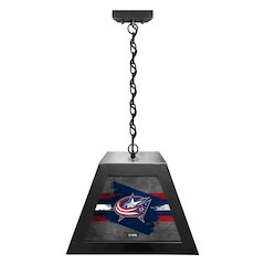 Columbus Blue Jackets Pendant Box Light