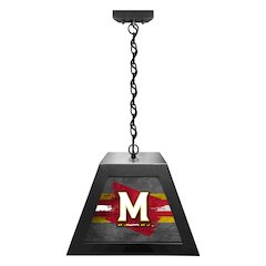 University of Maryland Pendant Box Light