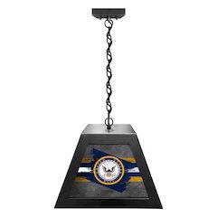 United States Navy Pendant Box Light