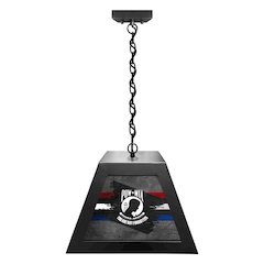 POW/MIA Pendant Box Light