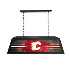 Calgary Flames Long Box Billiard Light
