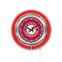 Alabama Neon Clock