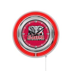 Alabama Neon Clock