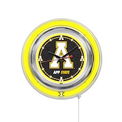Appalachian State Neon Clock