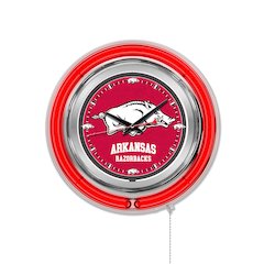 Arkansas Neon Clock