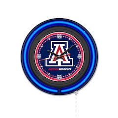 University of Arizona 15" Double Neon Wall Clock