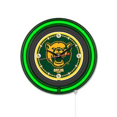Baylor University 15" Double Neon Wall Clock