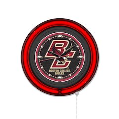 Boston College 15" Double Neon Wall Clock