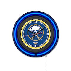 Buffalo  Sabres 15" Double Neon Wall Clock