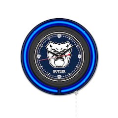 Butler University 15" Double Neon Wall Clock