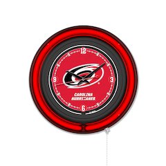 Carolina Hurricanes 15" Double Neon Wall Clock