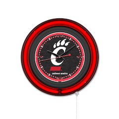 University of Cincinnati 15" Double Neon Wall Clock