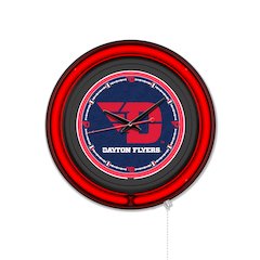 University of Dayton 15" Double Neon Wall Clock