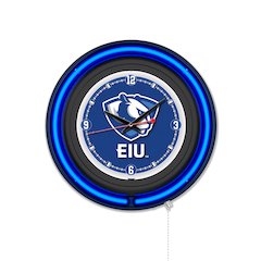 Eastern Illinois University 15" Double Neon Wall Clock