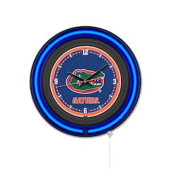 University of Florida 15" Double Neon Wall Clock