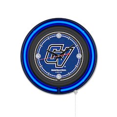 Grand Valley State University 15" Double Neon Wall Clock