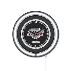 Los Angeles Kings 15" Double Neon Wall Clock