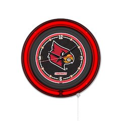 University of Louisville 15" Double Neon Wall Clock