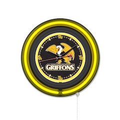 Missouri Western State University 15" Double Neon Wall Clock