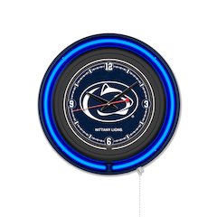 Pennsylvania State University 15" Double Neon Wall Clock