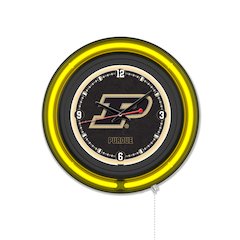 Purdue  15" Double Neon Wall Clock