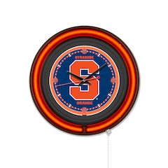 Syracuse University 15" Double Neon Wall Clock