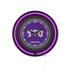 Texas Christian University 15" Double Neon Wall Clock