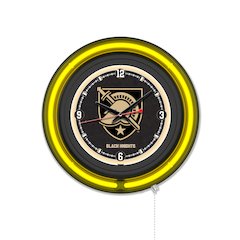 US Military Academy 15" Double Neon Wall Clock