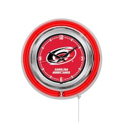 Carolina Hurricanes Neon Clock