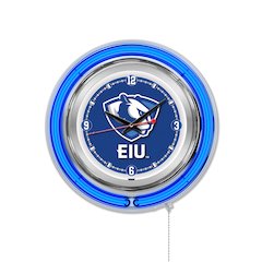 Eastern Illinois Neon Clock