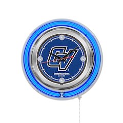 Grand Valley State Neon Clock
