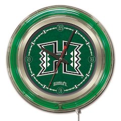Hawaii Neon Clock