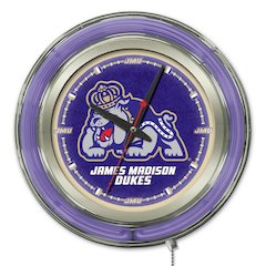James Madison Neon Clock