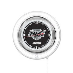 Los Angeles Kings Neon Clock