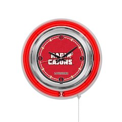 Louisiana-Lafayette Neon Clock
