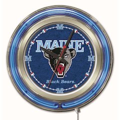 Maine Neon Clock