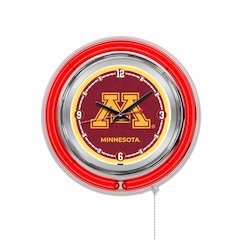 Minnesota Neon Clock