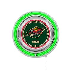 Minnesota Wild Neon Clock
