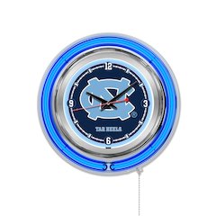 North Carolina Neon Clock
