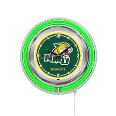 Northern Michigan Neon Clock